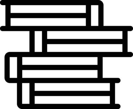 stack of books icon. Simple thin line, outline of Book icons for UI and UX, website or mobile application on dark blue gradient background on the background of a light map vector