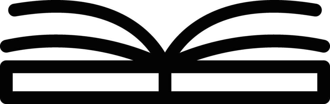 open book icon. Simple thin line, outline of Book icons for UI and UX, website or mobile application on dark blue gradient background on the background of a light map vector