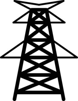 Electricity icon. Simple glyph of energy for UI and UX, website or mobile application on white background vector
