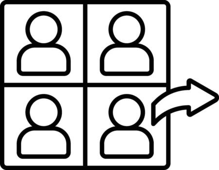 votación, juego, patada, jugador icono. sencillo Delgado línea, contorno de deporte íconos para ui y ux, sitio web o móvil solicitud en blanco antecedentes vector