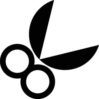 Scissors icon. Element of education icon for mobile concept and web apps. Web Premium quality graphic design. Signs, simple illustrator for websites, web design, mobile app on white background vector