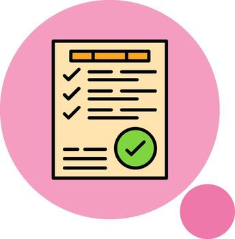 comportamiento fluir circulo mínimo lleno circulo icono vector