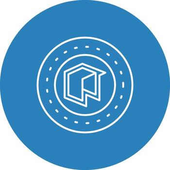 neo de cripto blockchain moneda vector