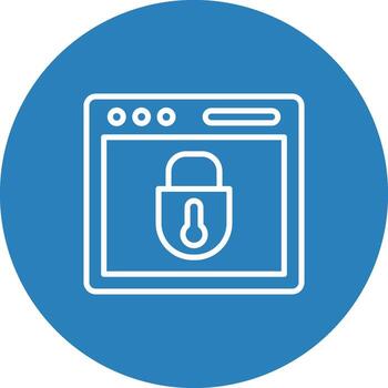 contraseña de seguridad iniciar sesión llave vector