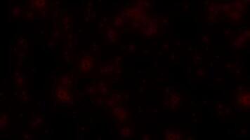 fascinante brillante partículas antecedentes lazo animación en 4k video