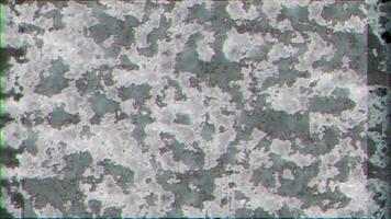 tekniskt fel TV statisk skärm förvrängd signal Nej signal varning animering video