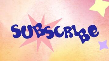 Engaging 4k motion animation with subscribe like share text, perfect for intro, social media content, digital marketing, and creative multimedia projects. video