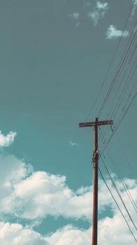 A red stop sign is on the side of the road photo