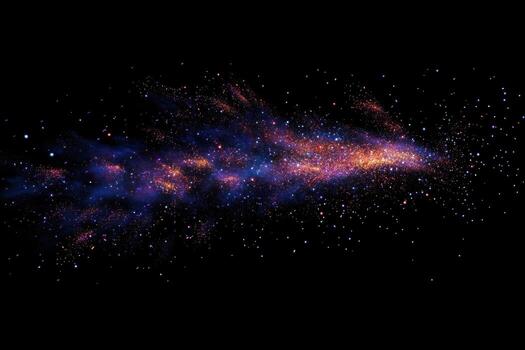 el galaxia es mostrado en esta imagen foto