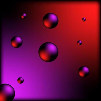 Abstract 3d modern round circle background vector