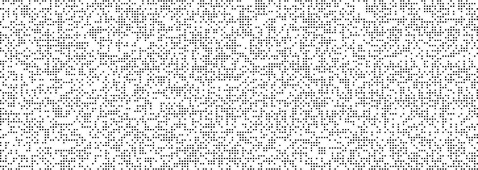pixel mosaic background in black and white. Minimalist gradient design with isolated geometric elements. vector