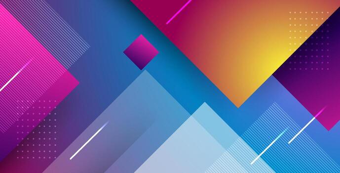 minimal geometric colorful abstract background, dynamic shape composition landing page backgrounds.. vector