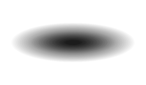 Oval soft shadow. Realistic drop shadow effect. Floating effect for product mock-up. png