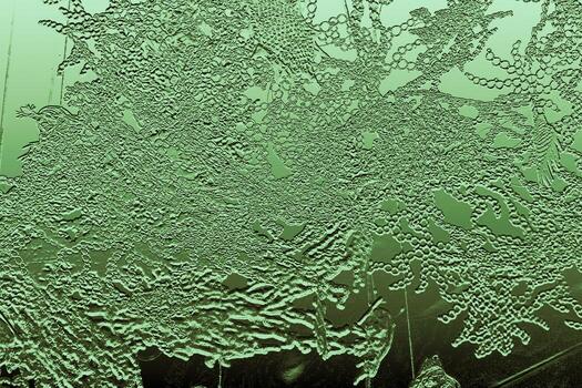 verde escarchado resumen textura con en relieve patrones foto