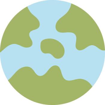 Planet Earth Viewed from Outer Space vector