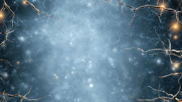 A dark blue background with lightning and lightning photo