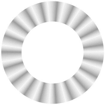 Halftone Pattern. Set of Dots. Dotted Texture on White Background. Overlay Grunge Template. Distress Linear Design. Fade Monochrome Point. Round Pop Art Backdrop. vector