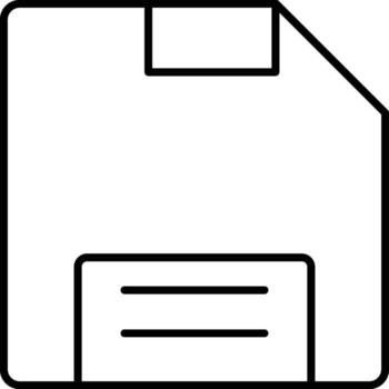 hardware, micro card icon. Simple thin line, outline of hardware icons for UI and UX, website or mobile application on white background vector