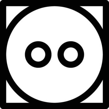 medium, ellipse icon. Simple thin line, outline of Laundry icons for UI and UX, website or mobile application on white background vector