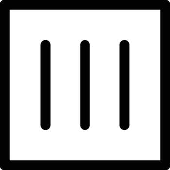 drip dry, rectangle icon. Simple thin line, outline of Laundry icons for UI and UX, website or mobile application on white background vector