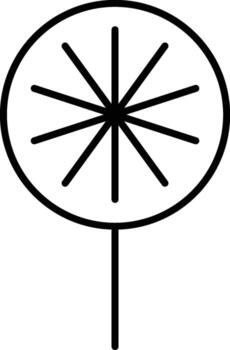 Sprout with leaf icon. Simple thin line, outline of Leaves icons for UI and UX, website or mobile application on white background vector