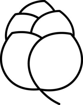 Bay leaf icon. Simple thin line, outline of Leaves icons for UI and UX, website or mobile application on white background vector