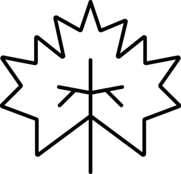 Palm leaf icon. Simple thin line, outline of Leaves icons for UI and UX, website or mobile application on white background vector