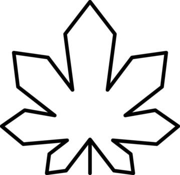 eucalipto hoja icono. sencillo Delgado línea, contorno de hojas íconos para ui y ux, sitio web o móvil solicitud en blanco antecedentes vector