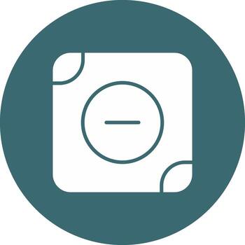 Zoom Out symbol art shrink reduce gesture vector