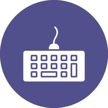 computadora teclado Internet mecanografía entrada hardware vector