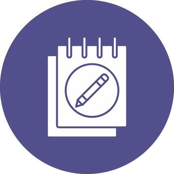 Notes symbol art Writing Memo Document vector