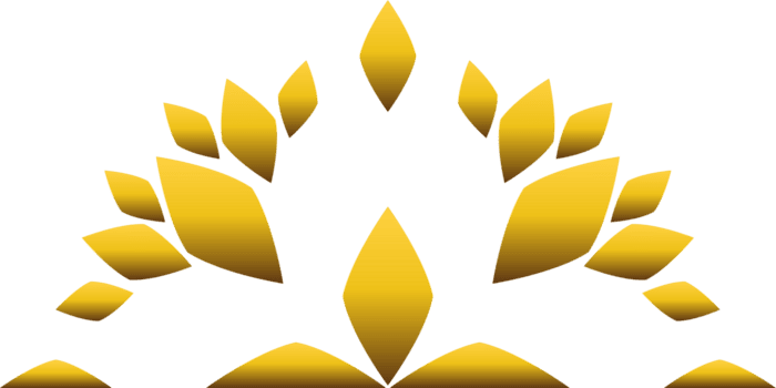 Golden Frame Corner for Elegant Invitations png