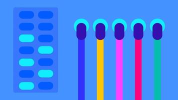 en färgrik ljud mixer panel med kontroller, symboliserar musik skapande, ljud teknik, audio redigering, och de balans av kreativ ljud design video