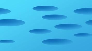 abstrakt lugna yta av blå vatten med slät organisk krusningar skapande en fredlig och lugn atmosfär av strömmande lugn video
