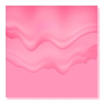 pink abstract background with smooth liquid melt . vector