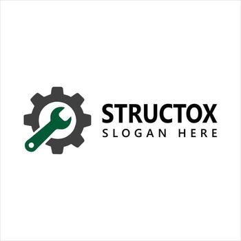 Structox engineering services logo vector