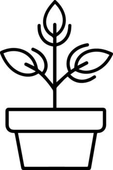 Basic Flower Icon Template vector