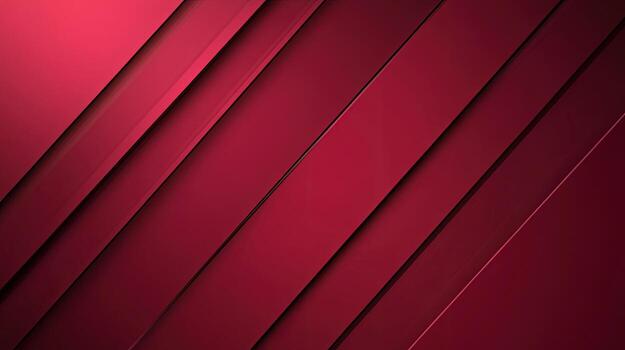 Deep wine colored diagonal panels show clean, modern lines and subtle color variations that enhance depth photo