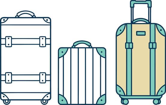 Mobile Travel and Navigation UI Icons Creative Travel Map Markers Icon Design vector