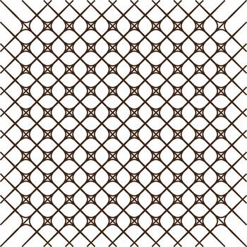 Minimalist Tileable Lattice Background with Repeating Shapes vector