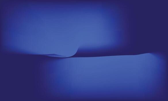 a blue background with a wave in the middle vector