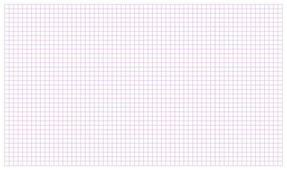 Red grid page background. Minimalist gridded sheet, template for planners, digital journaling, or printable use. vector