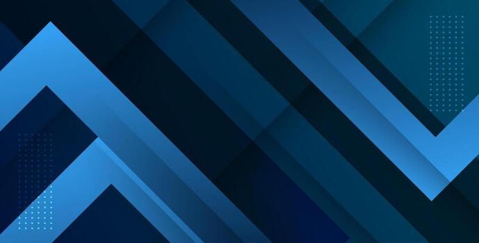 Blue abstract geometric background vector