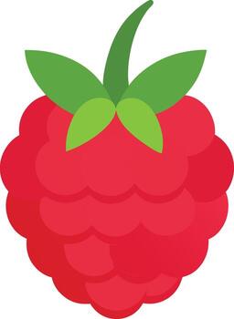 raspberry pi 3 with green leaves vector