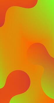 naranja resumen antecedentes con fluido malla degradado diseño vector