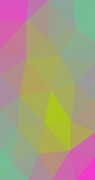 Multi Colors Abstract Low Polygon background Triangular design vector