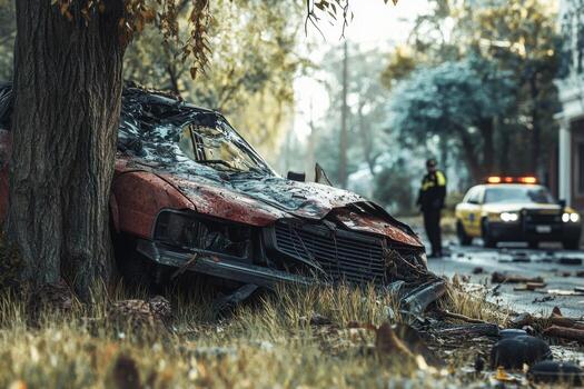The last of us 2 - car crash photo