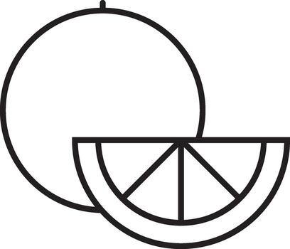 Mardi gras, orange icon. Simple thin line, outline of Mardi Gras icons for UI and UX, website or mobile application on white background vector