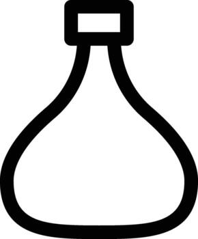 syrup bottle icon. Simple thin line, outline of Glass drink icons for UI and UX, website or mobile application on white background vector