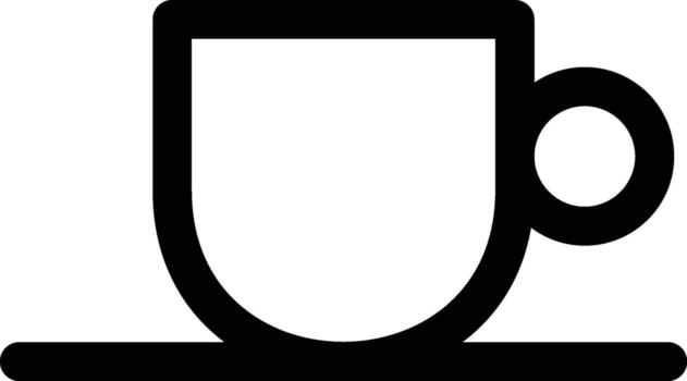 sake glass icon. Simple thin line, outline of Glass drink icons for UI and UX, website or mobile application on white background vector